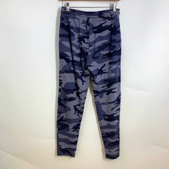 Rails Women's Oakland Blue Indigo Camouflage Drawstring Tapered Leggings Size S - Picture 2 of 12